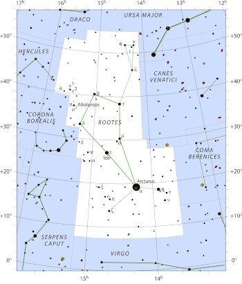 The constellation, Boötes.