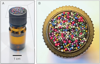 A CandyCoded lid for a perfume bottle.
